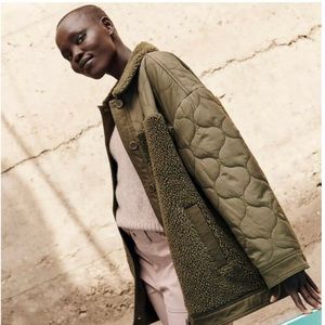 Madewell Hybrid Sherpa Jacket